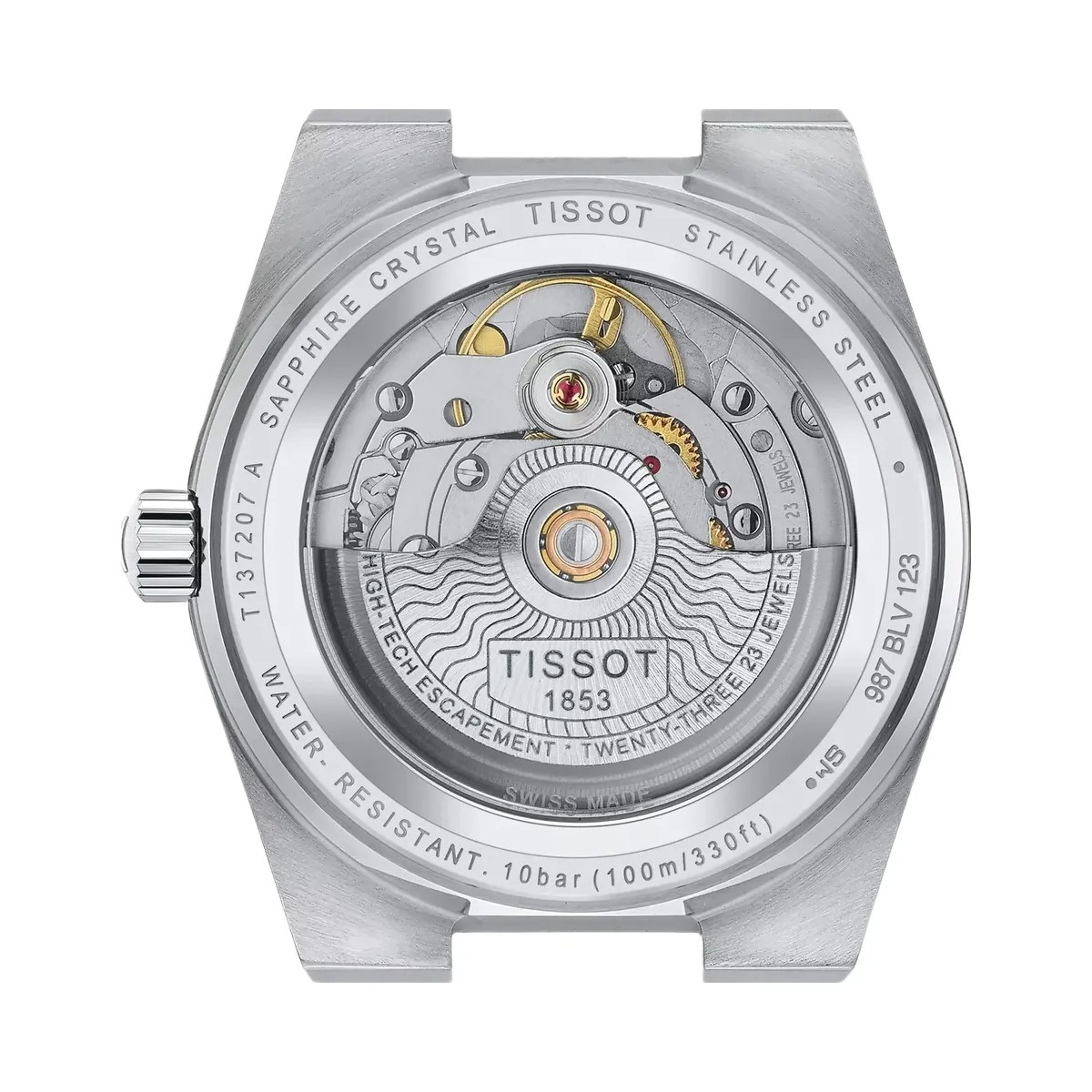 Tissot PRX Unisex Automatic Green Dial Analog Stainless Steel Watch T1372071109101 - HypeFly India View 3