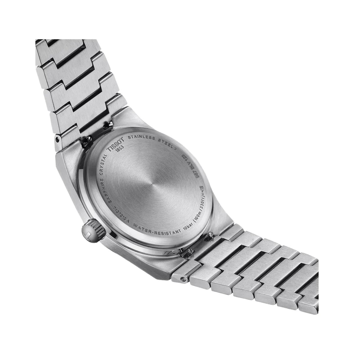 Tissot PRX Unisex Quartz Blue Dial Analog Stainless Steel Watch T1372101135100 - HypeFly India View 6