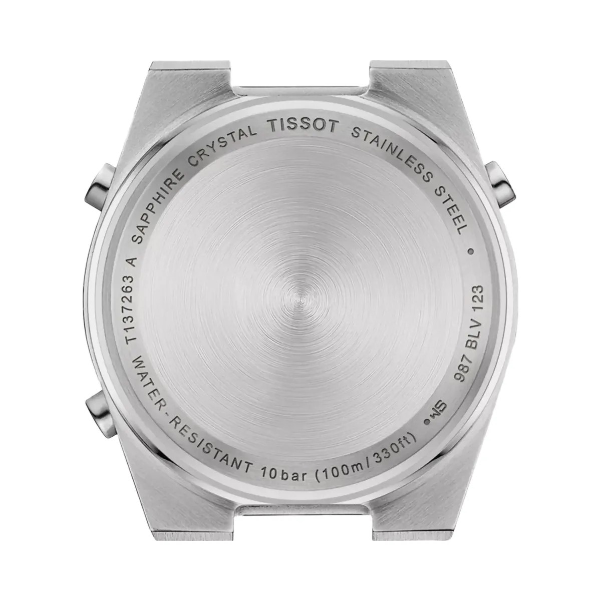 Tissot PRX Unisex Quartz Silver Dial Digital Stainless Steel Watch T1372631103000 - HypeFly India View 3