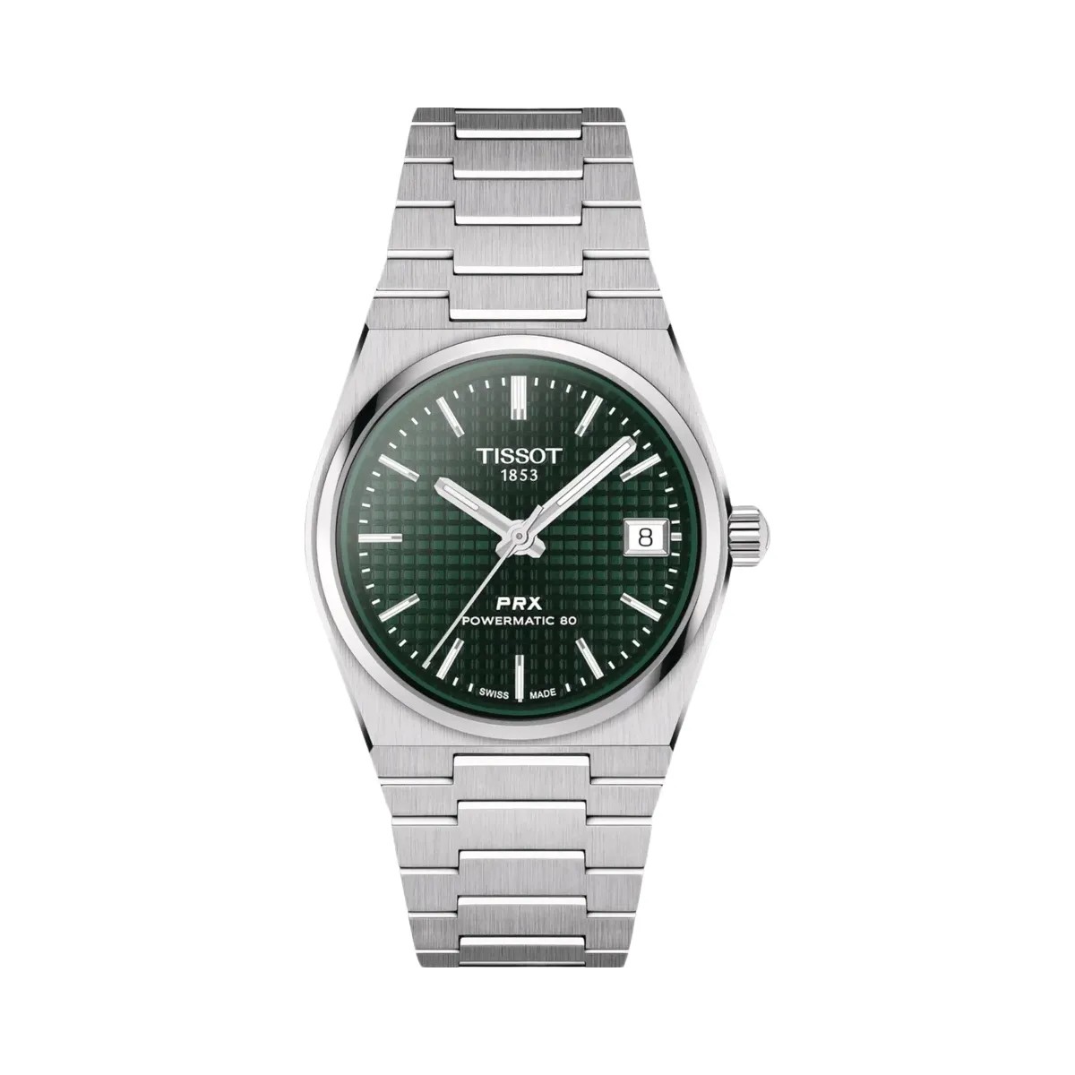 Tissot PRX Women Automatic Green Dial Analog Stainless Steel Watch T1372071109100 - HypeFly India View 1