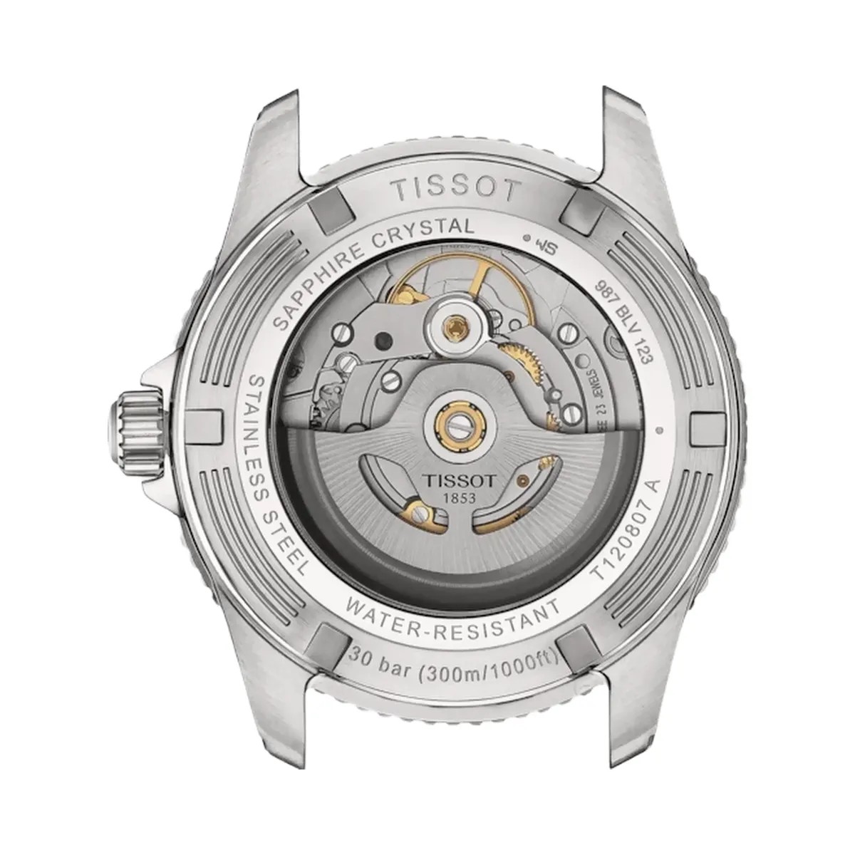 Tissot Seastar 1000 Men Automatic Green Dial Analog Stainless Steel Watch T1208071109100 - HypeFly India View 3