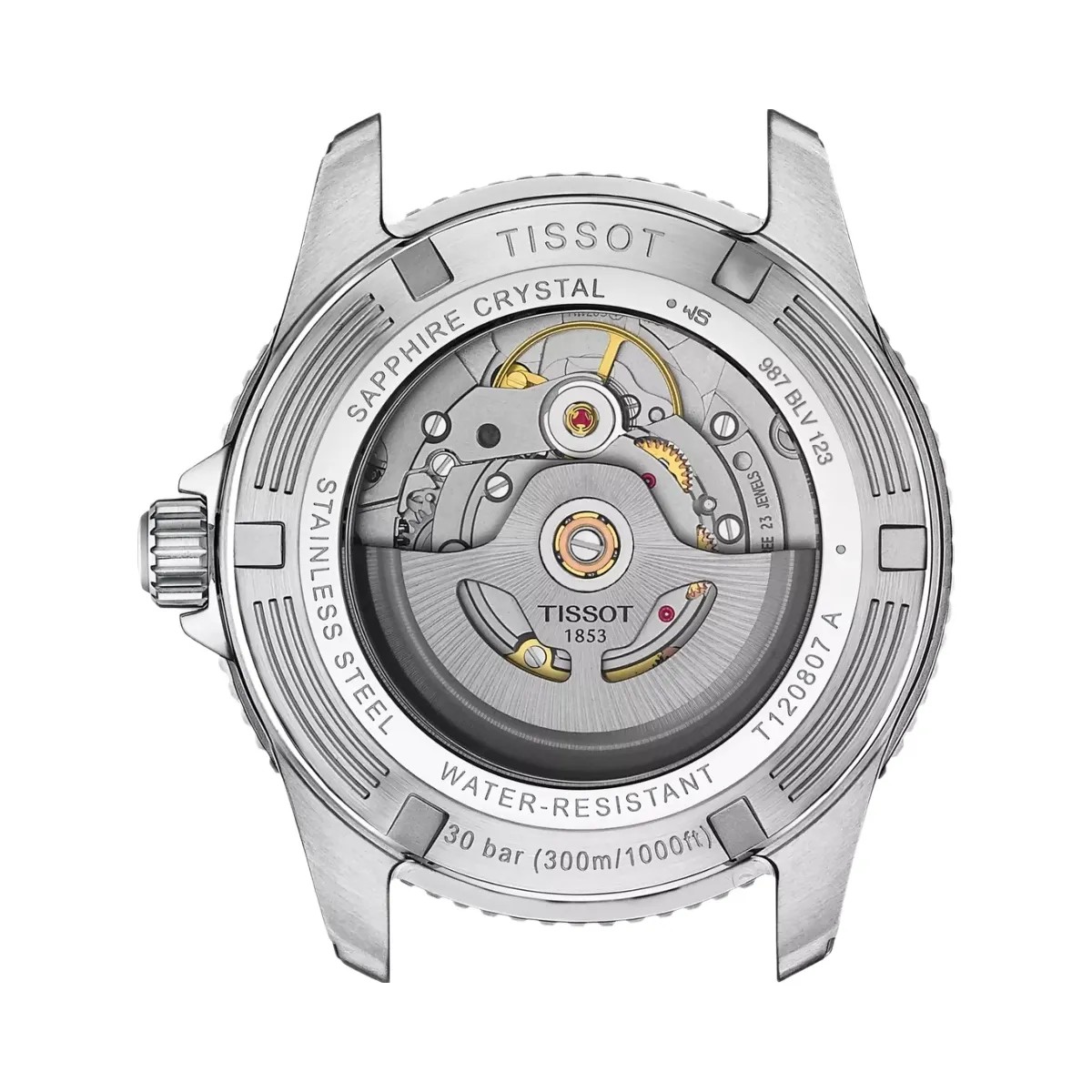 Tissot Seastar 1000 Men Automatic Grey Dial Analog Stainless Steel Watch T1208072205101 - HypeFly India View 3