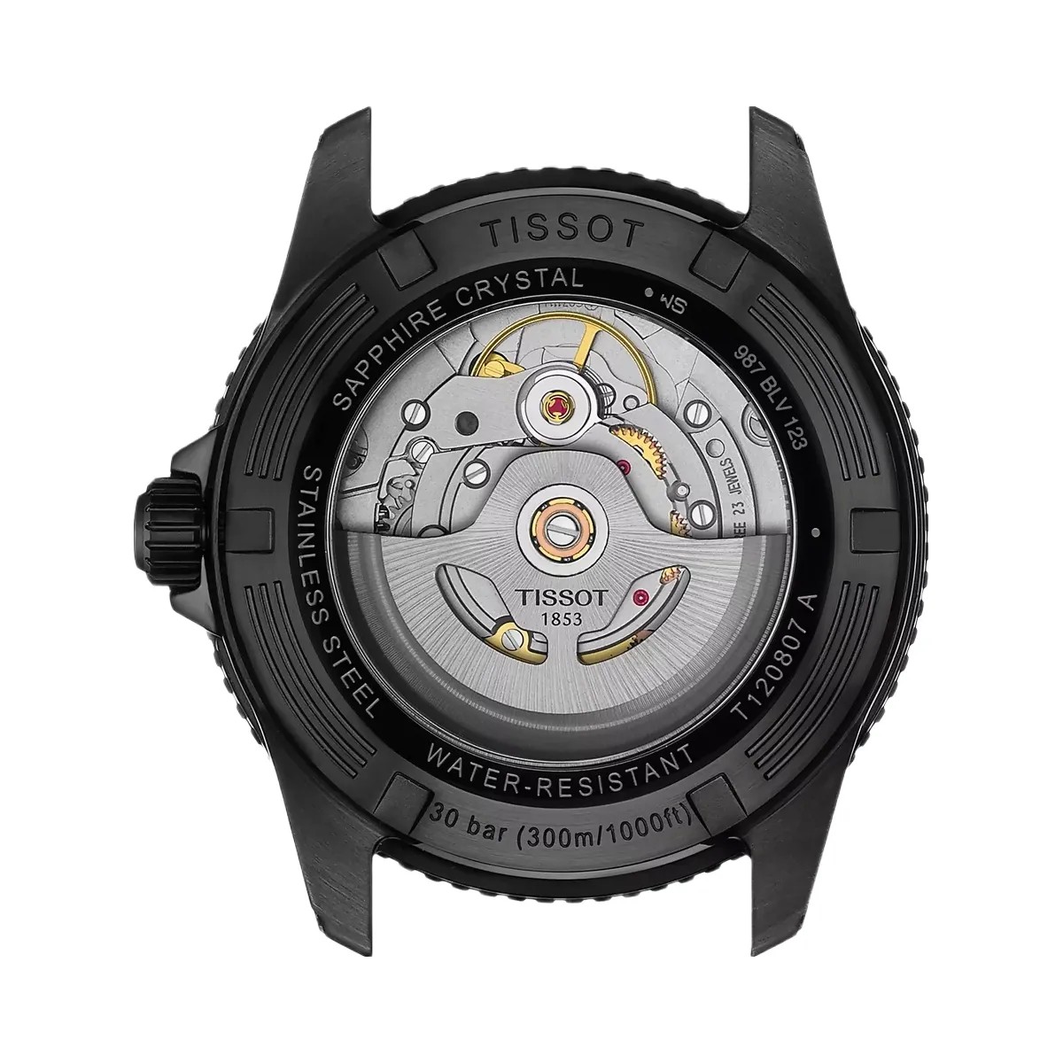 Tissot Seastar 1000 Men Automatic Multicolour Dial Analog Stainless Steel Watch T1208073305100 - HypeFly India View 3