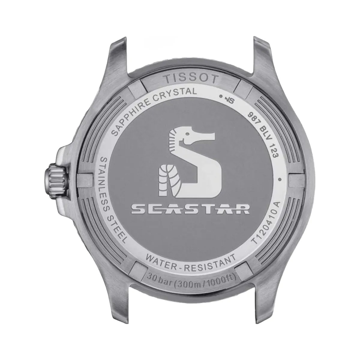 Tissot Seastar 1000 Men Quartz Black Dial Analog Stainless Steel Watch T1204101105100 - HypeFly India View 4