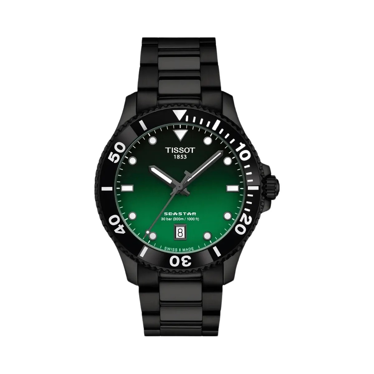 Tissot Seastar 1000 Men Quartz Multicolour Dial Analog Stainless Steel Watch T1204103309100 - HypeFly India View 1