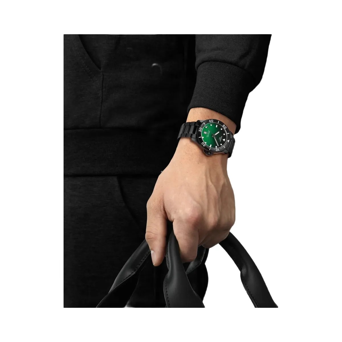 Tissot Seastar 1000 Men Quartz Multicolour Dial Analog Stainless Steel Watch T1204103309100 - HypeFly India View 5