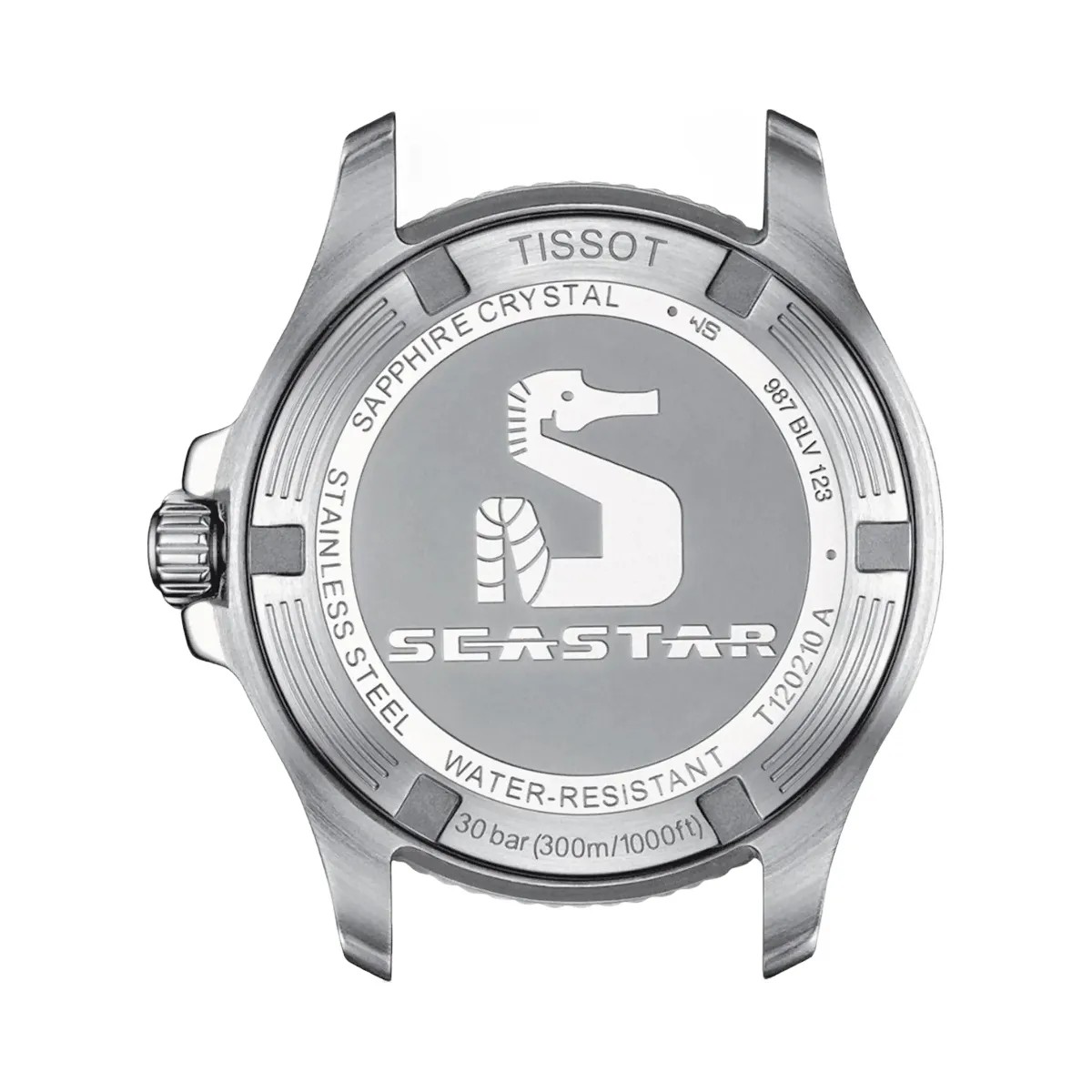 Tissot Seastar 1000 Women Quartz Blue Dial Analog Stainless Steel Watch T1202101104100 - HypeFly India View 3