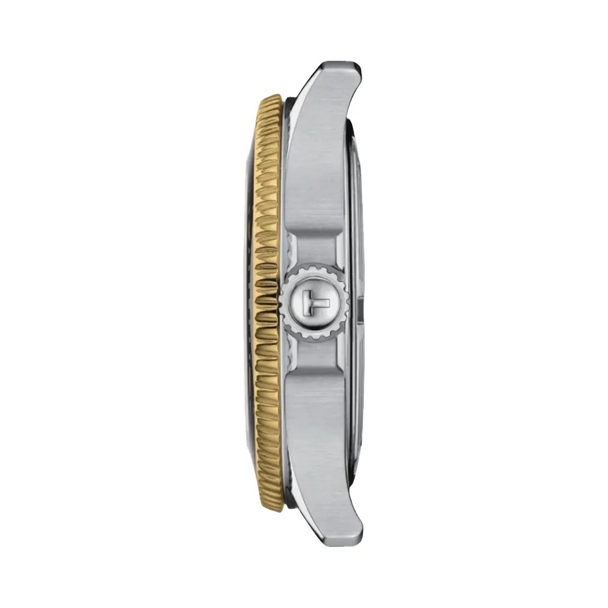Tissot Seastar Unisex Quartz Black Dial Analog Stainless Steel Watch T1202102105100 - HypeFly India View 2