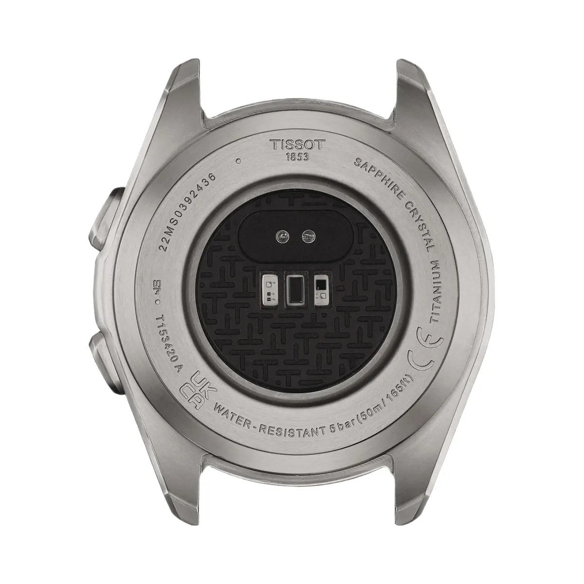 Tissot T-Touch Men Quartz Black Dial Analog Stainless Steel Watch T1534204405100 - HypeFly India View 3