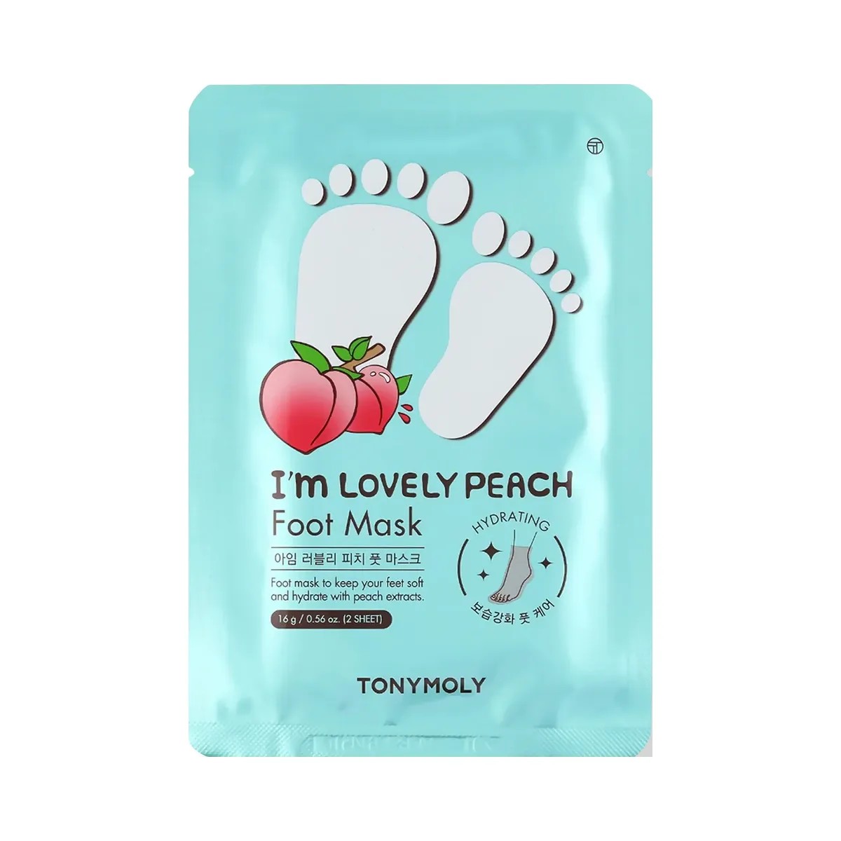 TONYMOLY I'm Lovely Peach Hydrating Body Mask - HypeFly India View 1