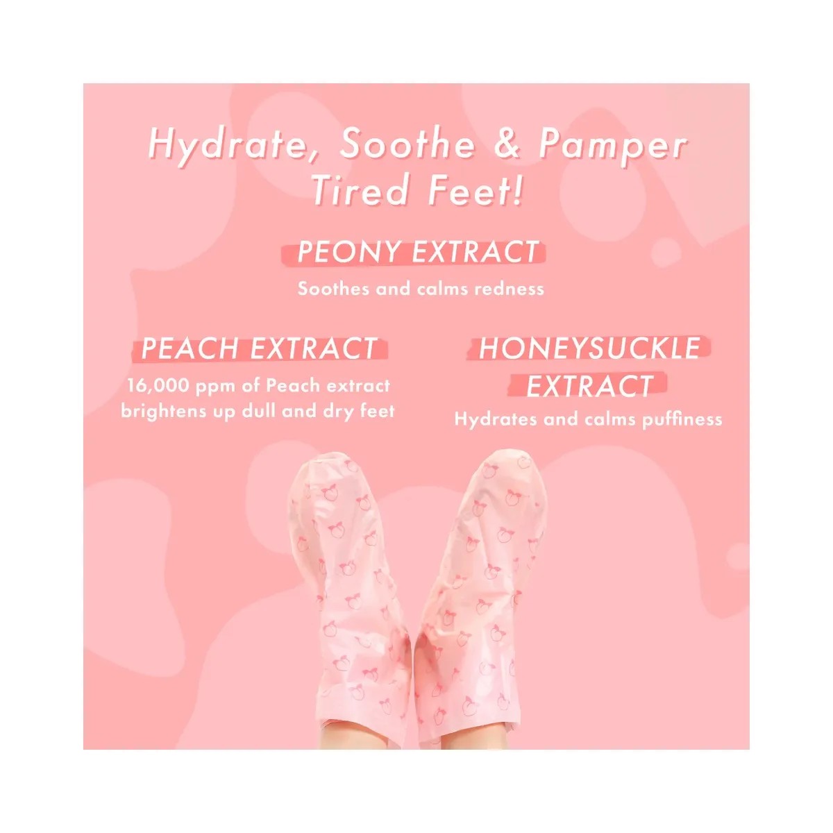TONYMOLY I'm Lovely Peach Hydrating Body Mask - HypeFly India View 4