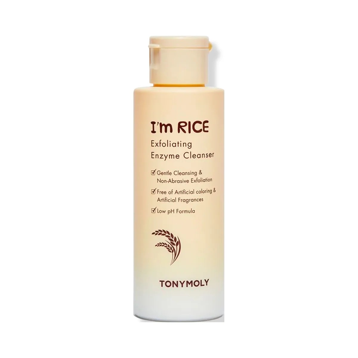 TONYMOLY I'm Rice Active Enzyme Exfoliating Cleanser - HypeFly India View 1