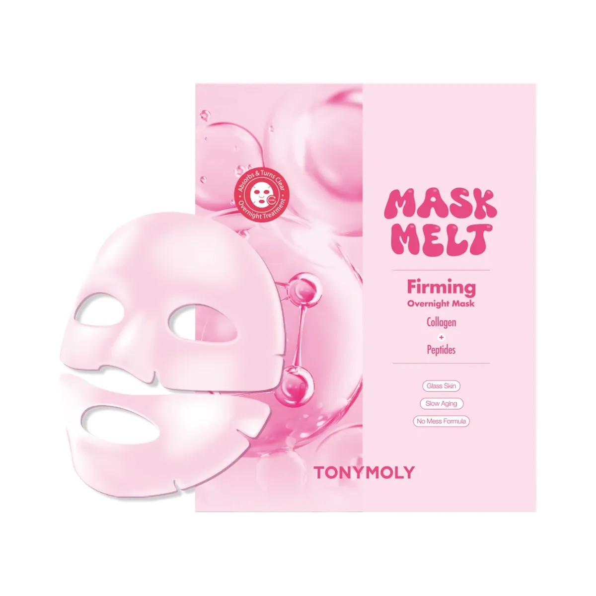 TONYMOLY Mask Melt Collagen + Peptide Overnight Hydrogel Mask - HypeFly India View 1