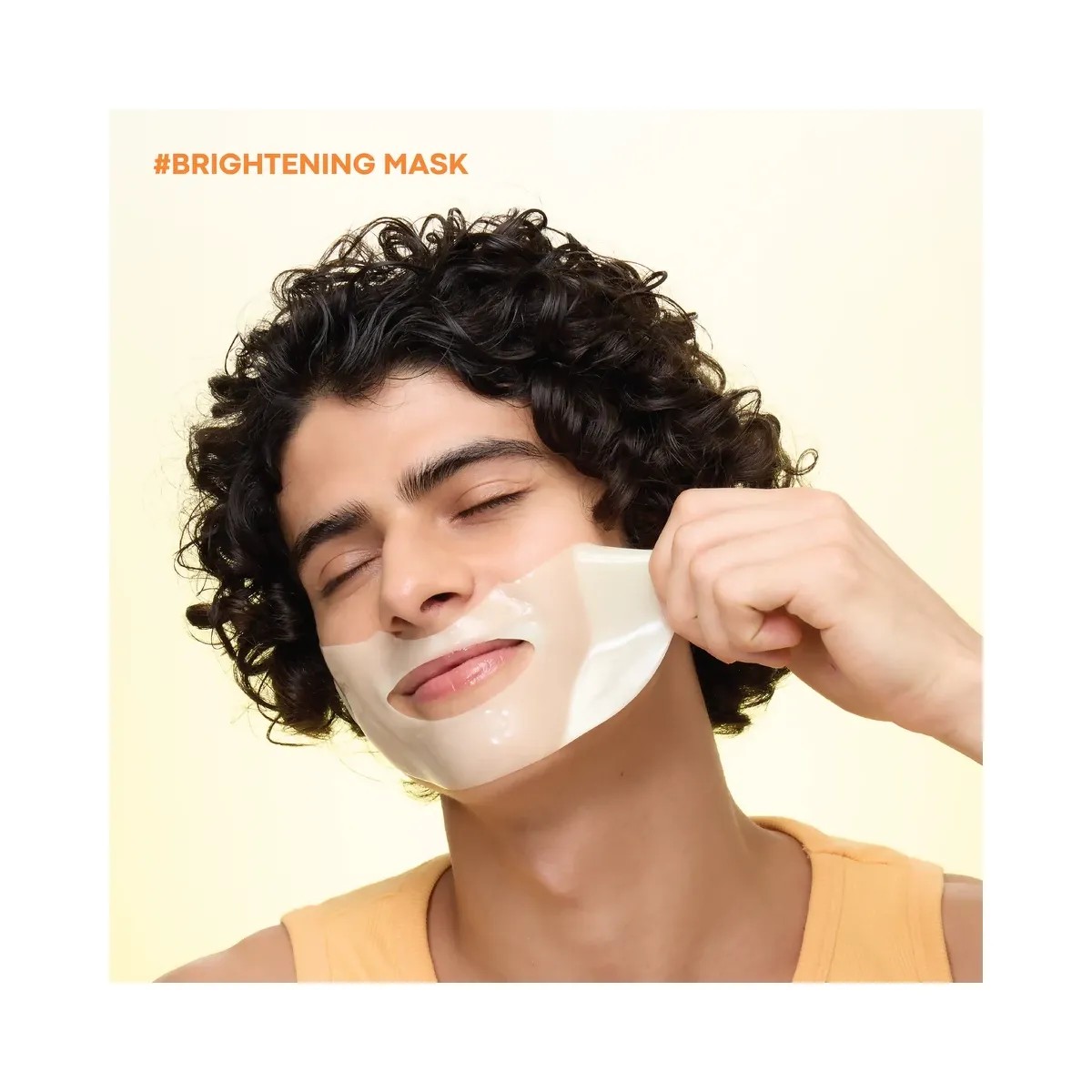 TONYMOLY Mask Melt Vitamin C + Rice Overnight Hydrogel Mask - HypeFly India View 2