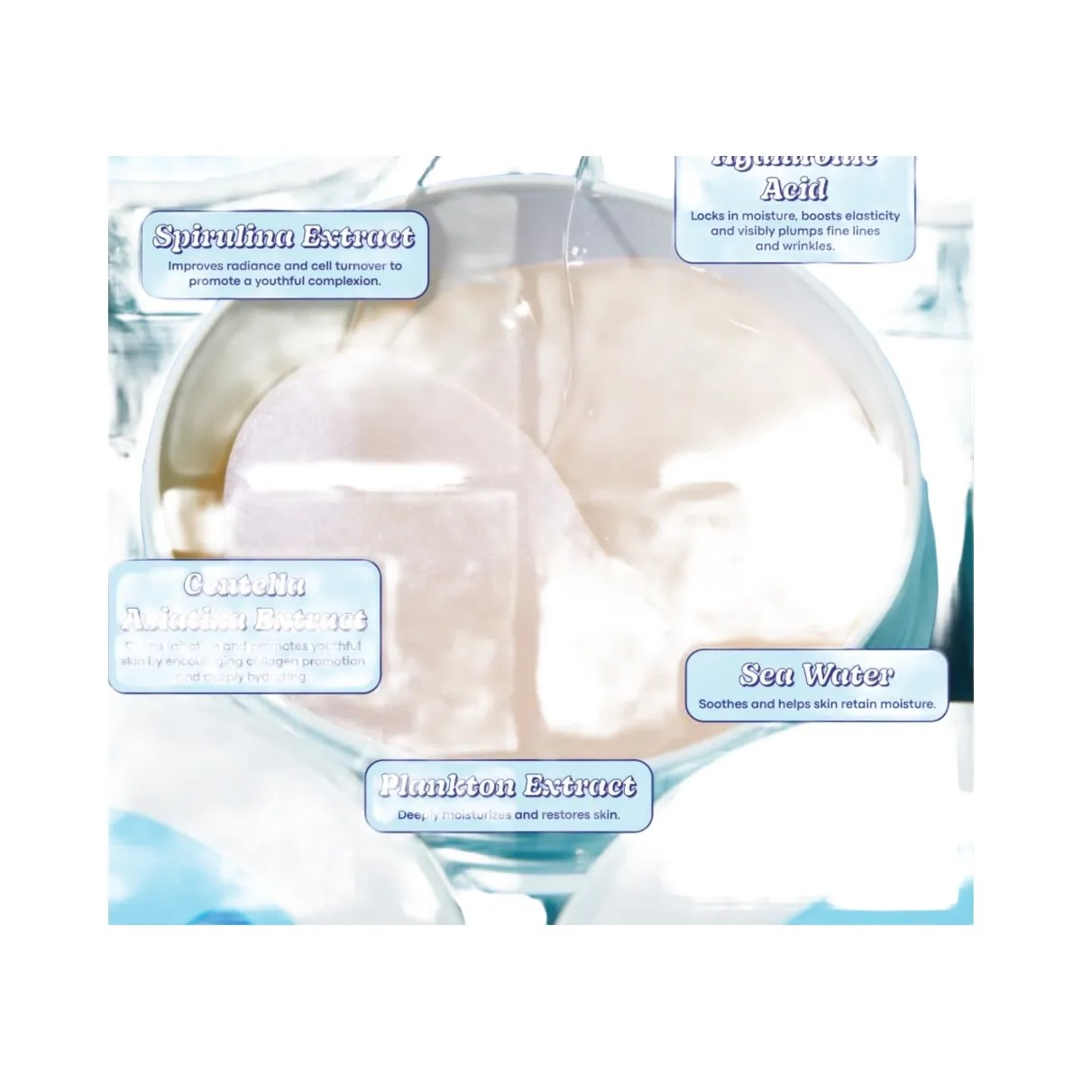 TONYMOLY Moisture Boost Hydrogel Eye Patches - HypeFly India View 5