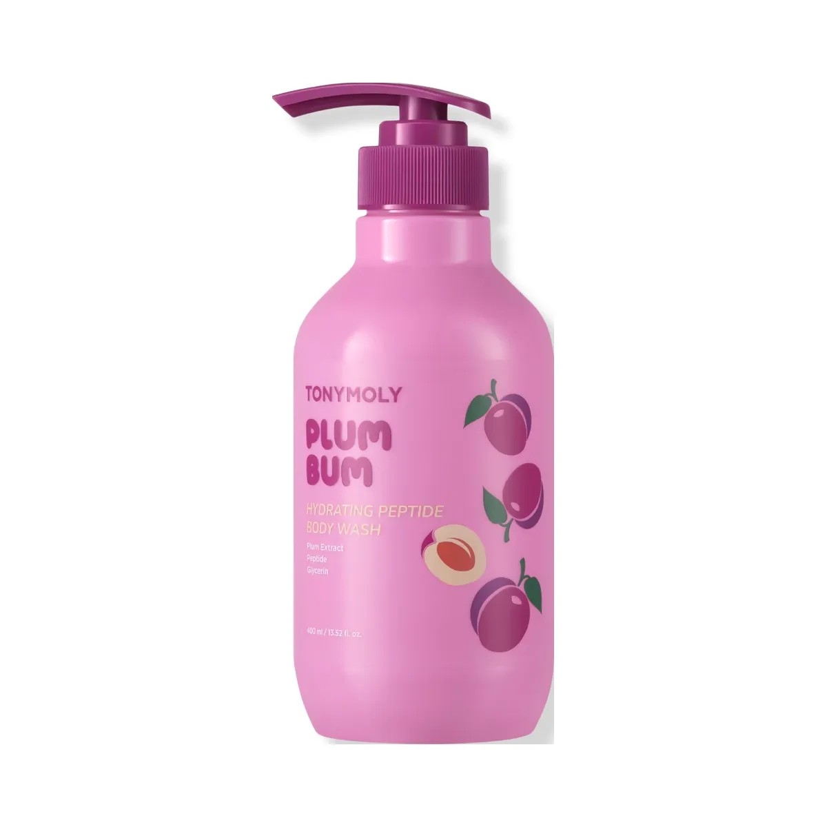 TONYMOLY Plum Bum Hydrating Peptide Body Wash - HypeFly India View 1
