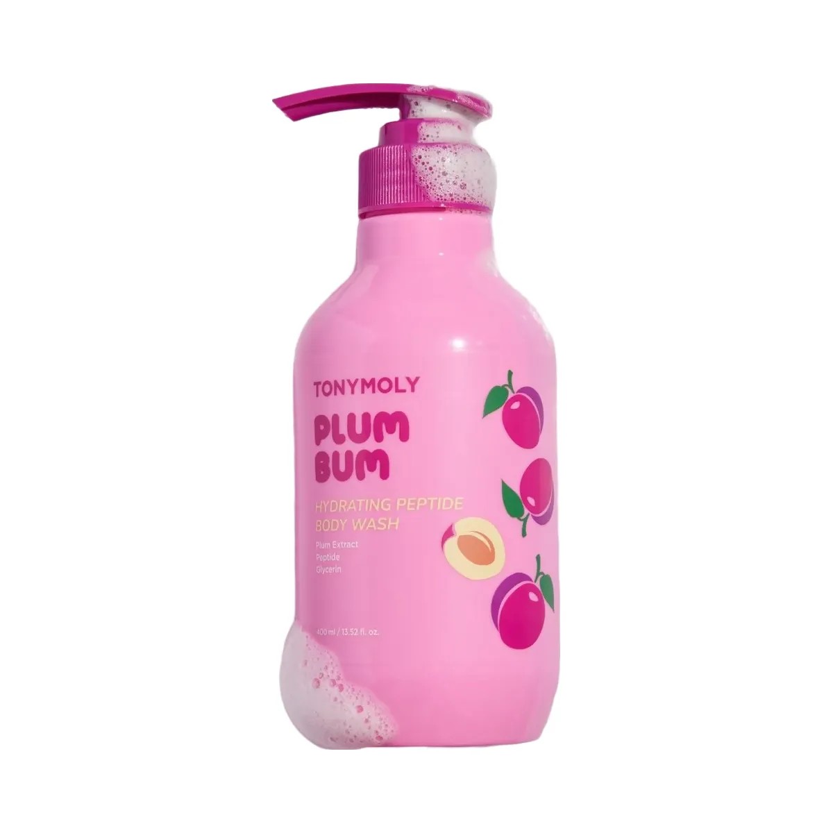 TONYMOLY Plum Bum Hydrating Peptide Body Wash - HypeFly India View 2