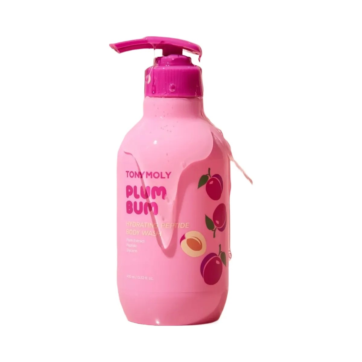 TONYMOLY Plum Bum Hydrating Peptide Body Wash - HypeFly India View 4