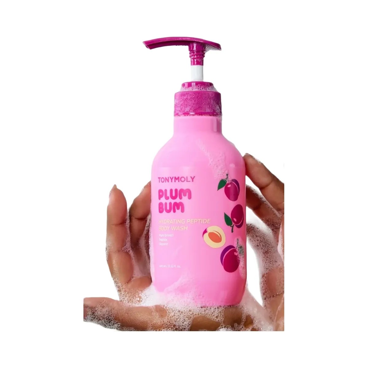 TONYMOLY Plum Bum Hydrating Peptide Body Wash - HypeFly India View 5