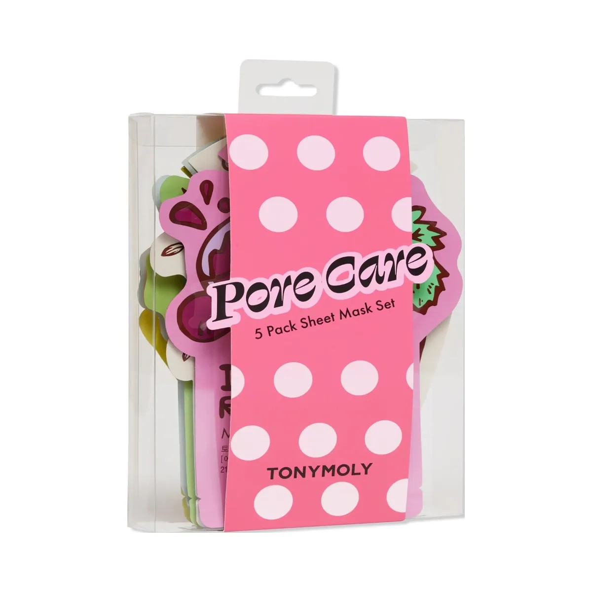 TONYMOLY Pore Care 5 Pack Sheet Mask Set - HypeFly India View 1