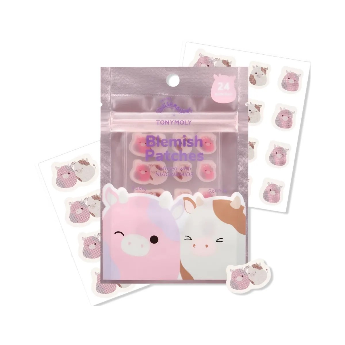 TONYMOLY Squishmallows Hydrocolloid Blemish Patches - HypeFly India View 1