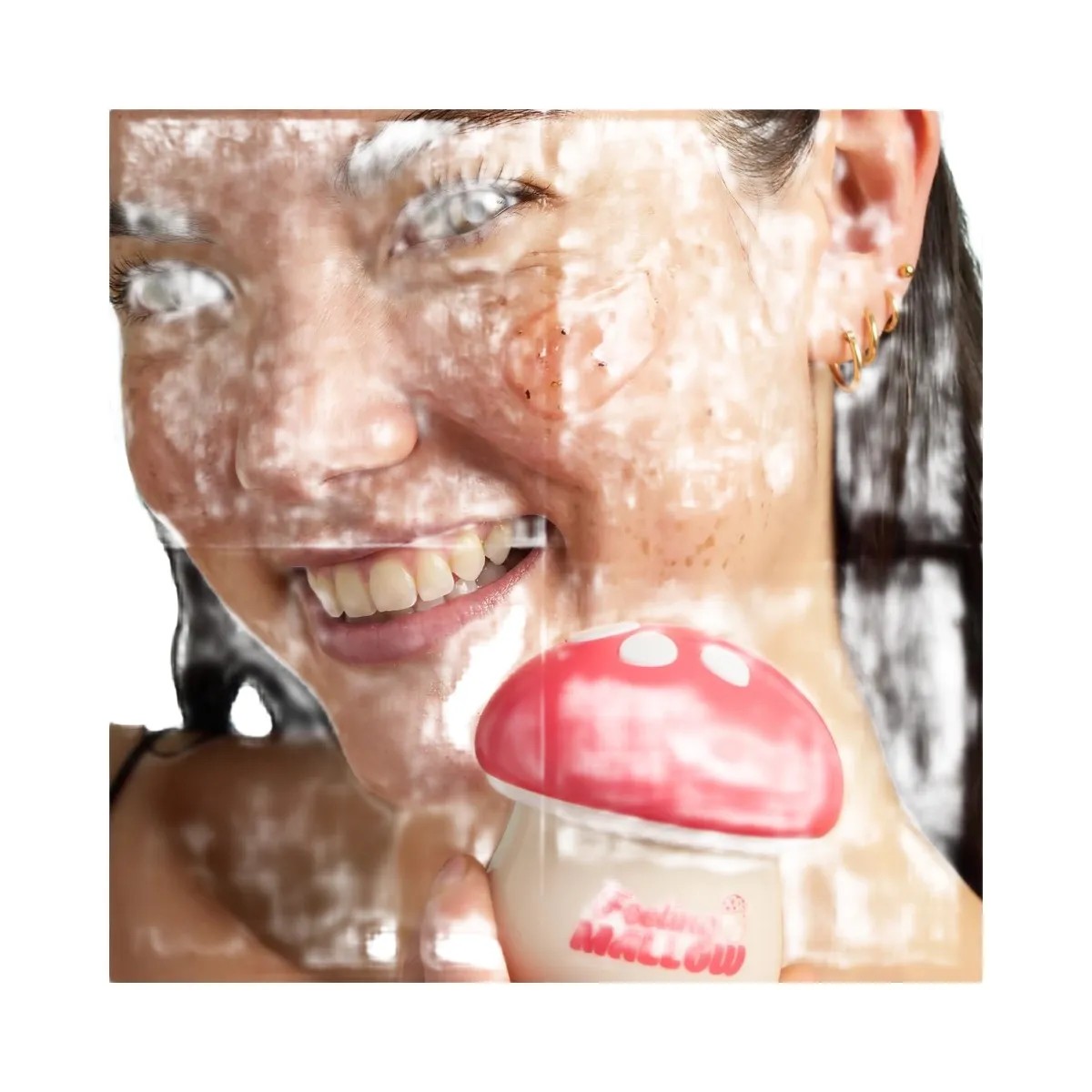 TONYMOLY Squishmallows Malcolms Mallow Exfoliating Strawberry Sugar Scrub - HypeFly India View 4