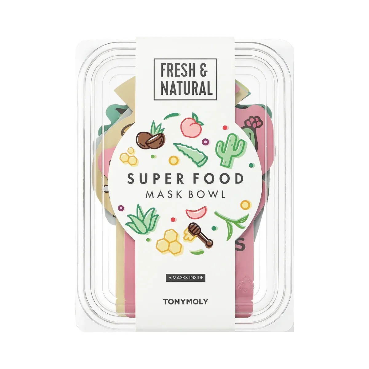 TONYMOLY Super Food Bowl Sheet Mask Set - HypeFly India View 1