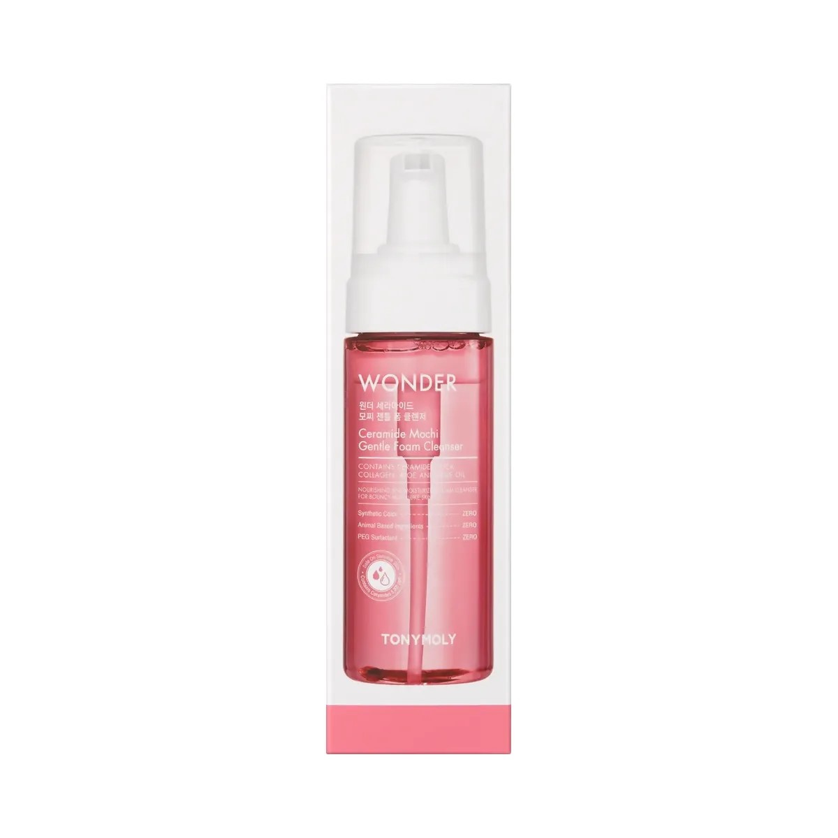 TONYMOLY Wonder Ceramide Mochi Micellar Foam Cleanser - HypeFly India View 3