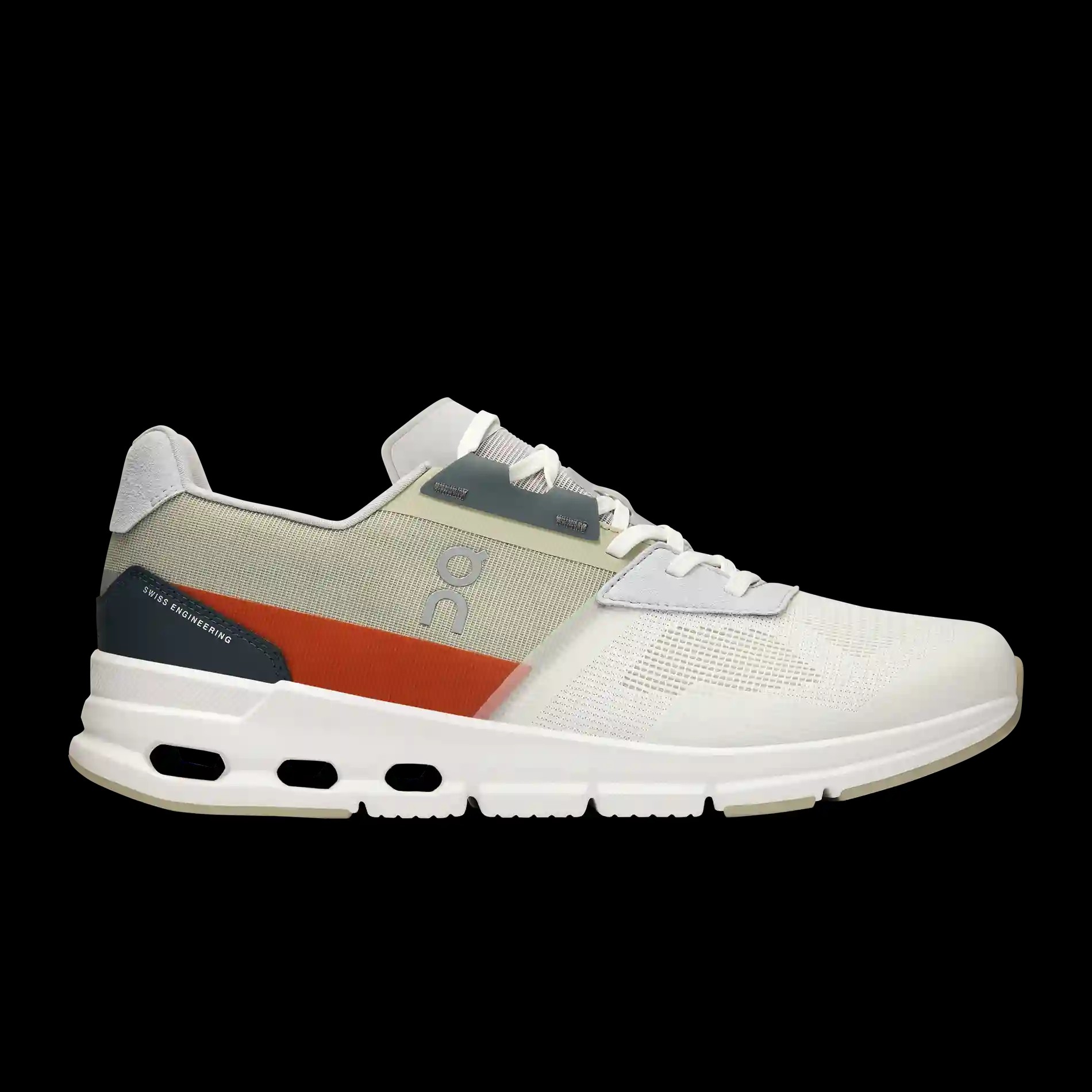 Cloudrift Undyed-White Flame On Running - HypeFly India View 1