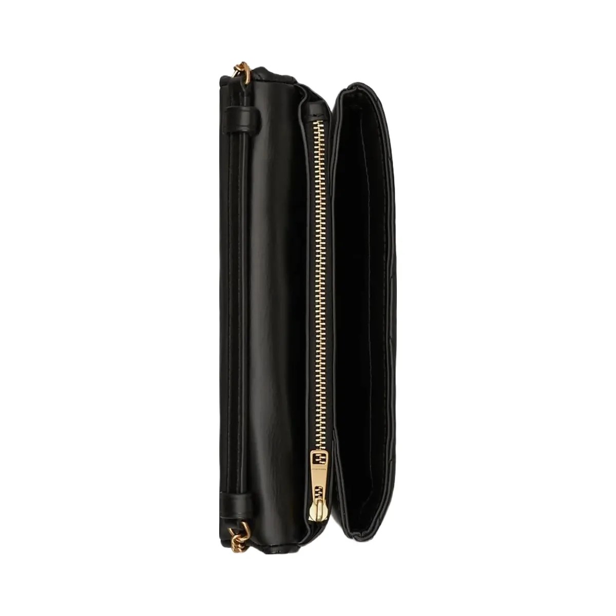 Tory Burch Kira Diamond Quilt Charm Crossbody Black - HypeFly India View 5