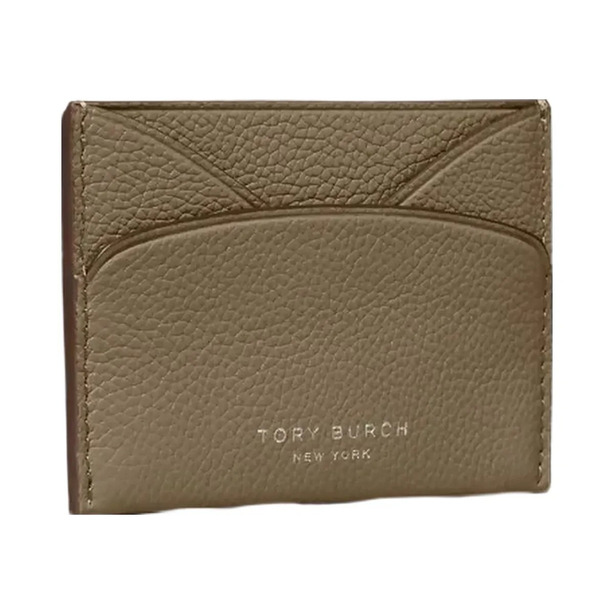 Tory Burch Romy Flat Card Case Wild Mushroom - HypeFly India View 3