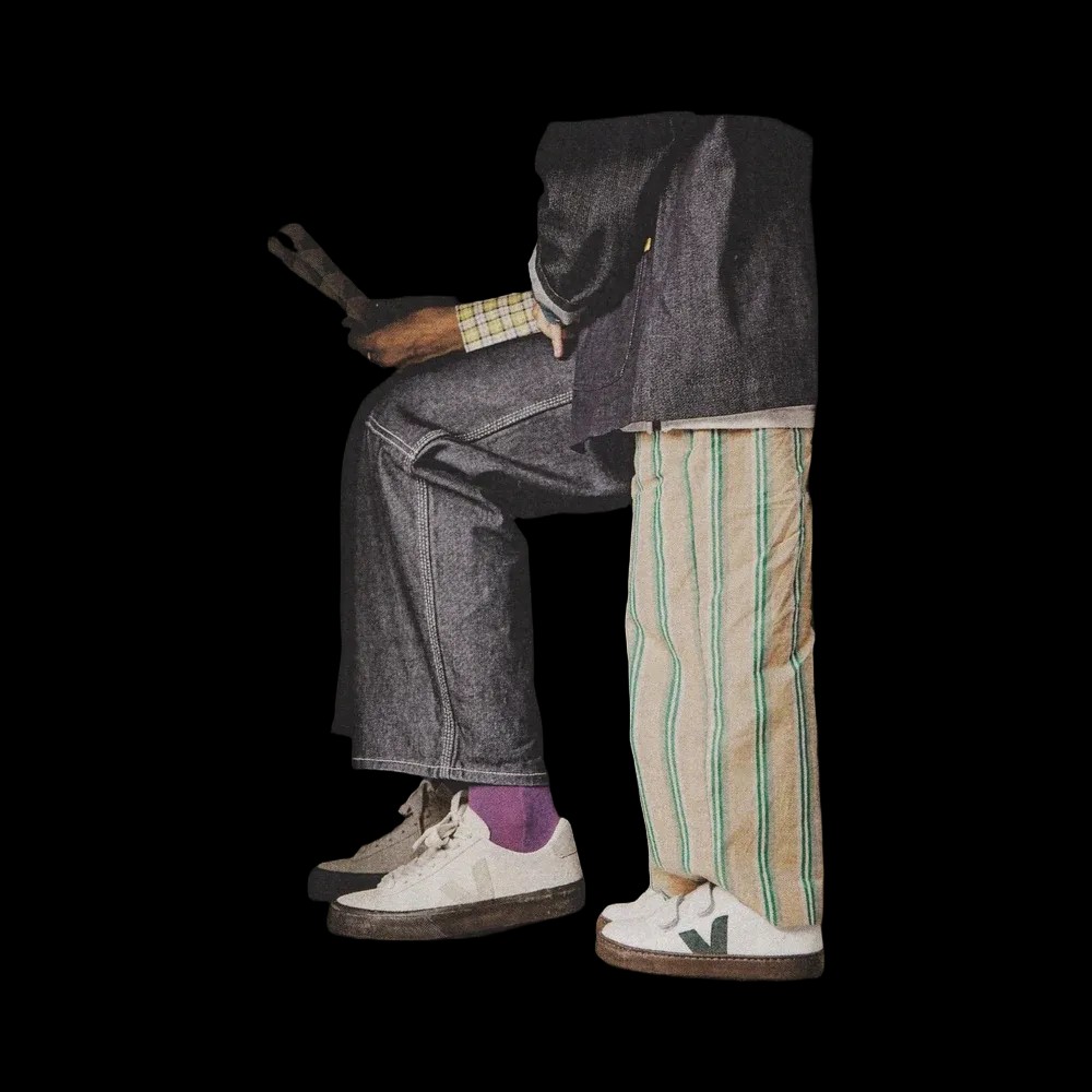 Veja Campo Bold Suede Pierre Almond Eagle - HypeFly India View 4