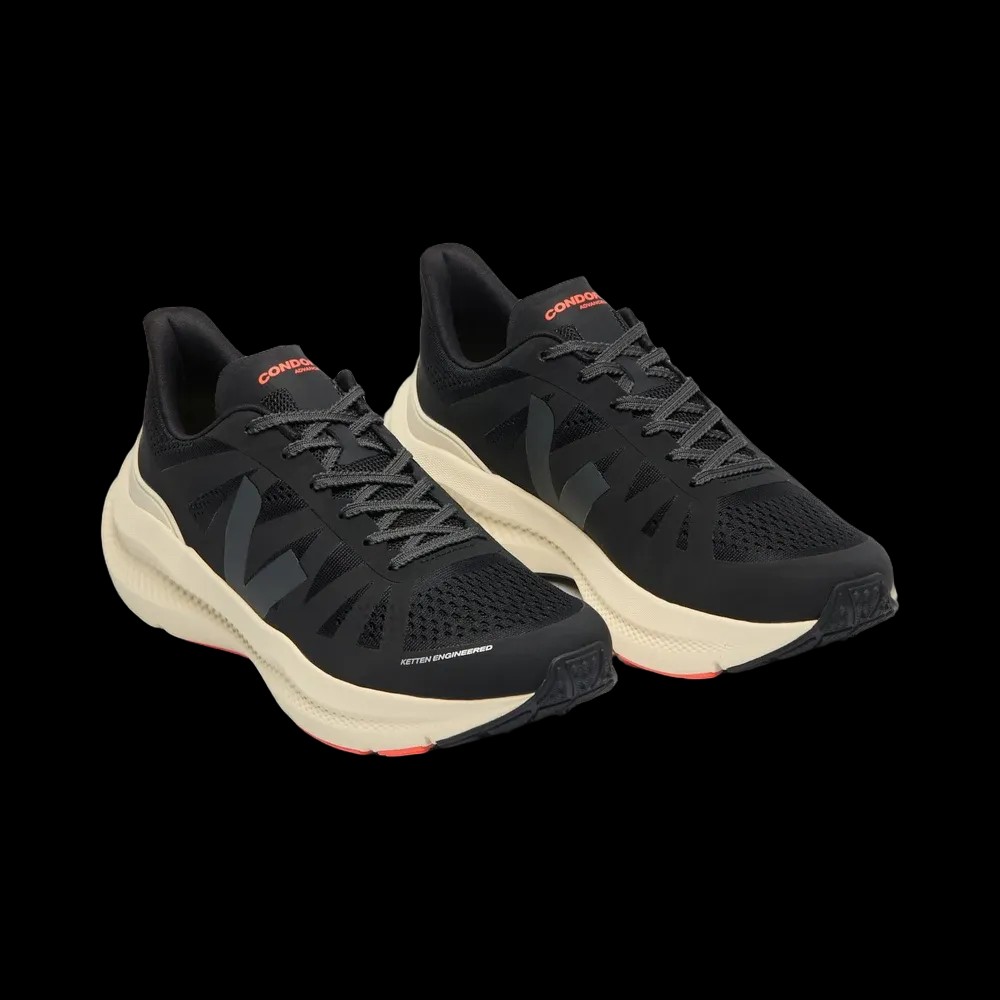 Veja Condor 3 Advanced Engineered-Mesh Black Calcaire - HypeFly India View 2