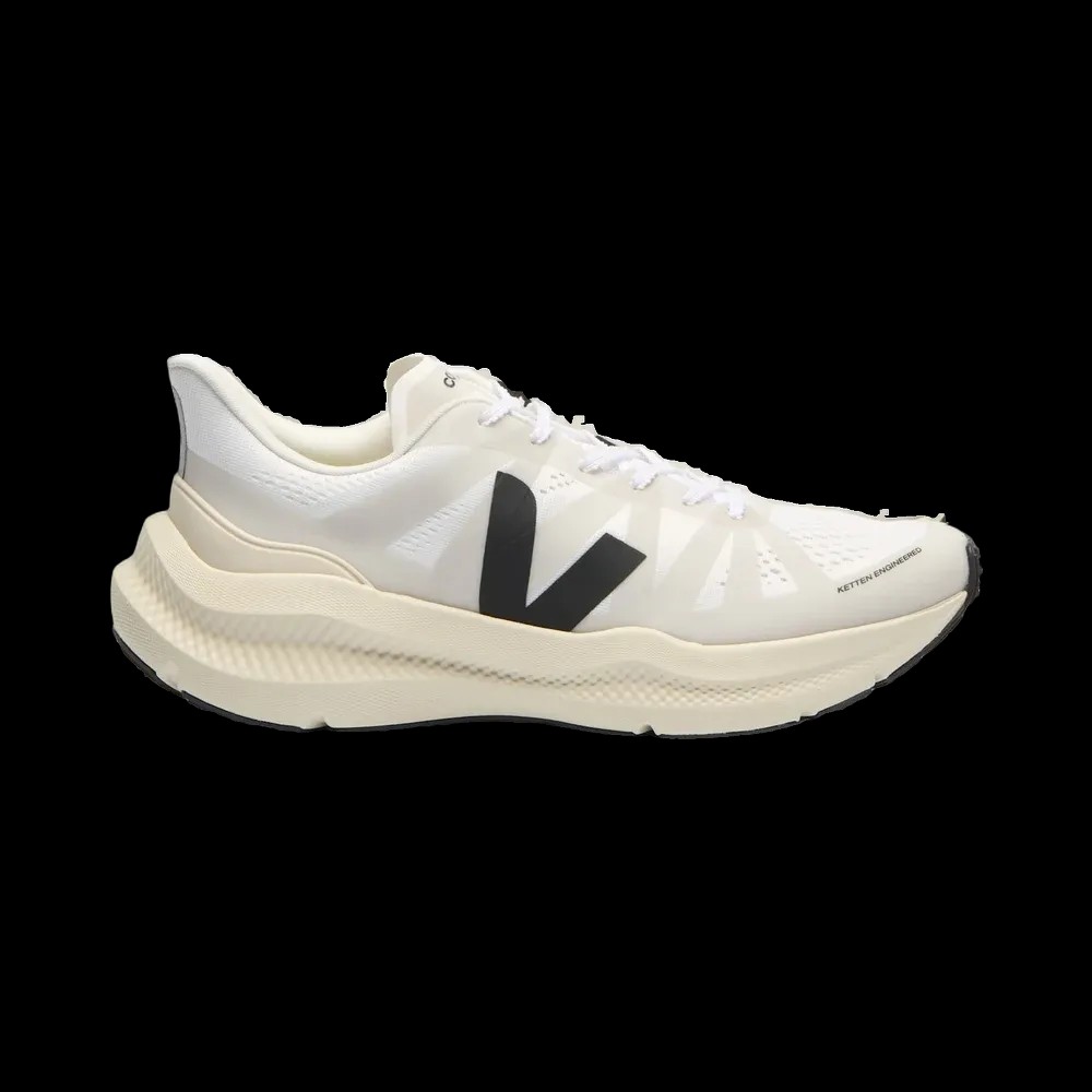 Veja Condor 3 Advanced Engineered-Mesh White Black - HypeFly India View 1
