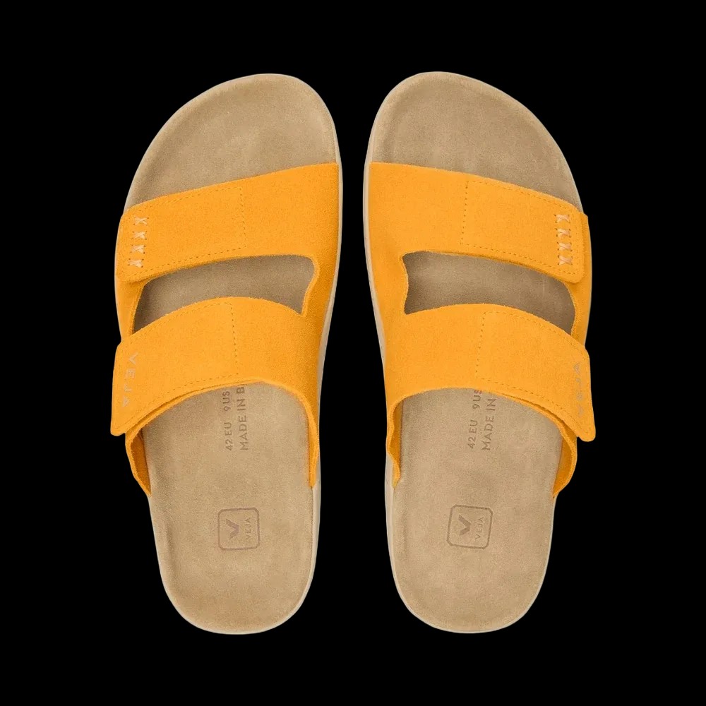 Veja Etna Suede Safran Almond - HypeFly India View 2