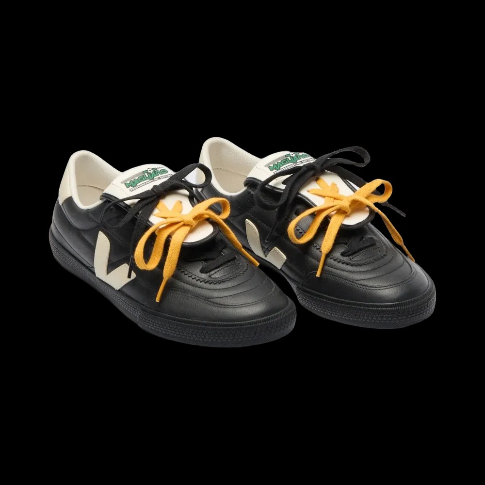 Veja Panenka Leather x Magliano Black - HypeFly India View 2
