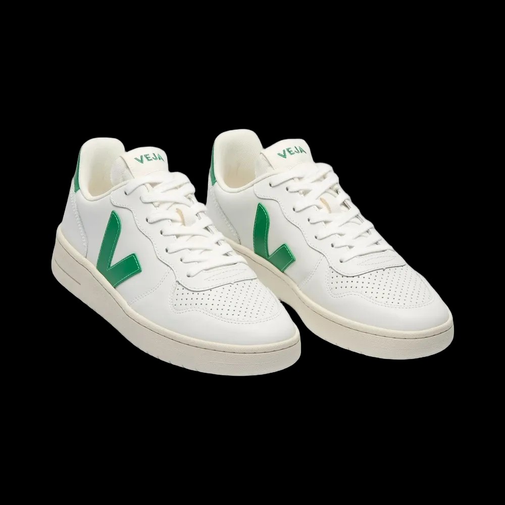 Veja V-10 Leather White Emeraude - HypeFly India View 2