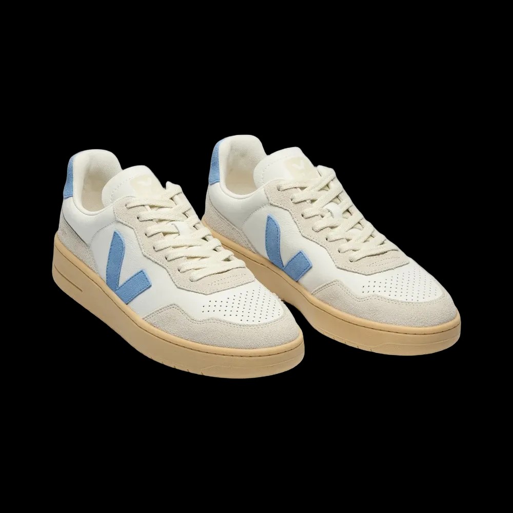 Veja V-90 Leather White Aqua Natural - HypeFly India View 2
