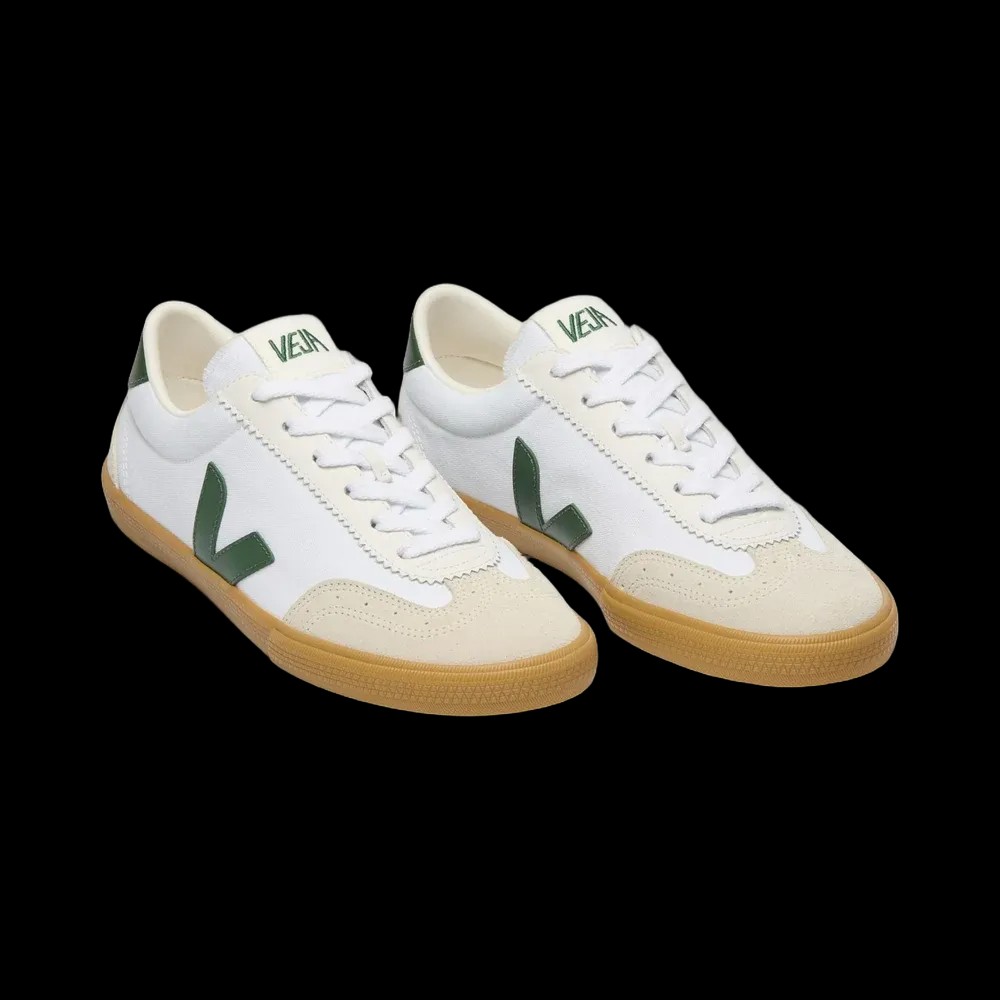 Veja Volley Canvas White Cyprus Natural - HypeFly India View 2