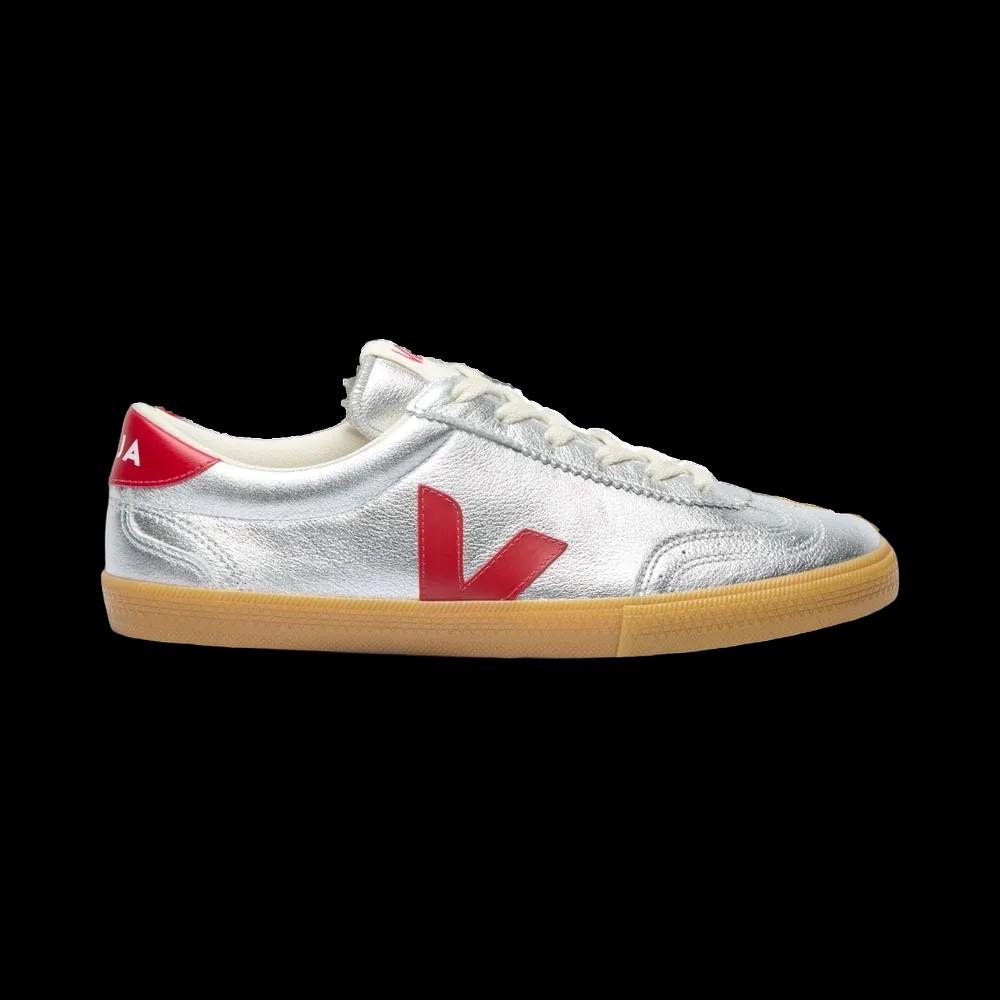 Veja Volley Leather Silver Pepper - HypeFly India View 1