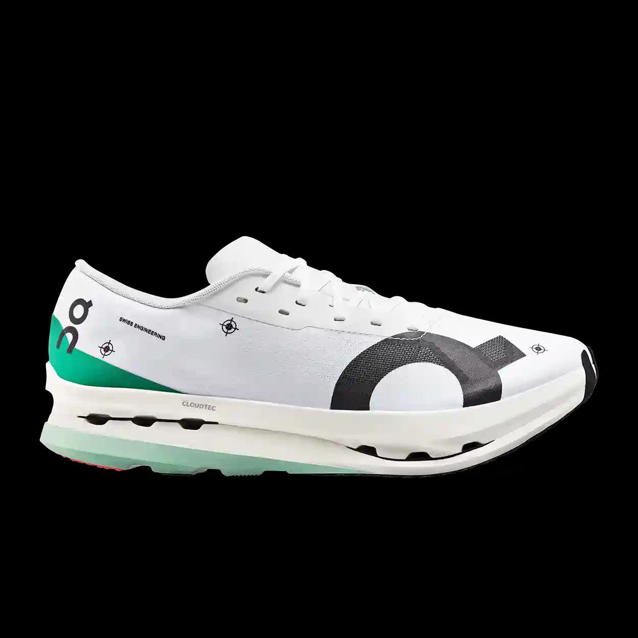 On Running Cloudboom Echo 3 Undyed-White Mint - HypeFly India View 1