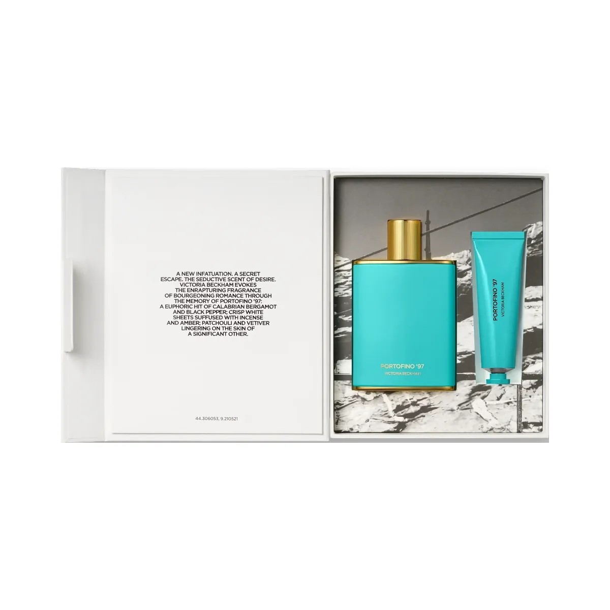 Victoria Beckham Gift Set: Portofino '97 Eau de Parfum + Hand Cream - HypeFly India View 1