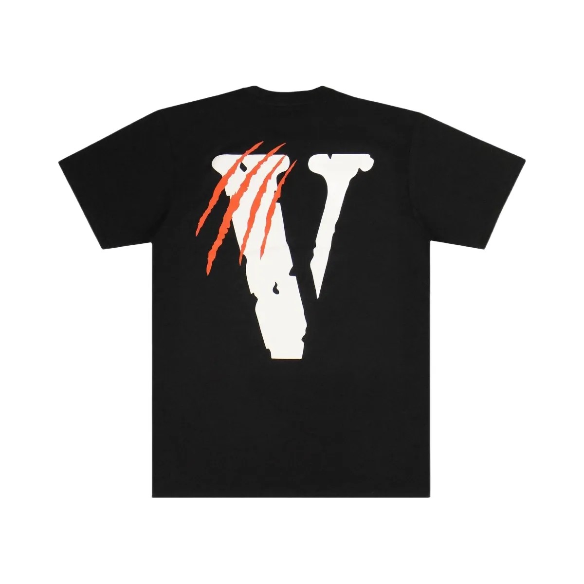 Vlone Black V Panther T Shirt Black - HypeFly India View 1