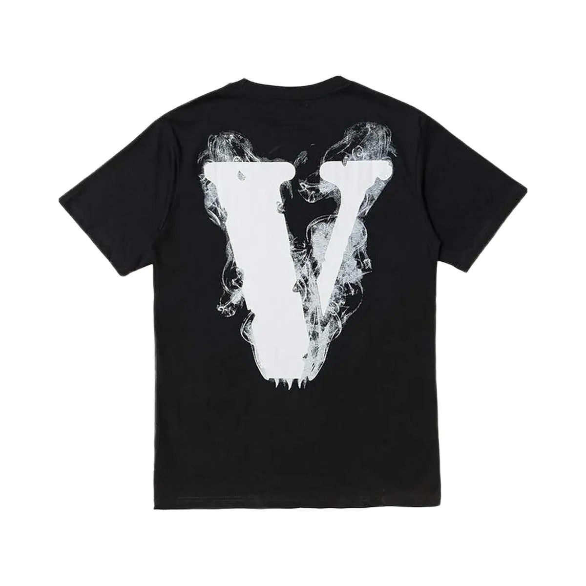 Vlone Pop Smoke Angel Tshirt Black/White - HypeFly India View 1
