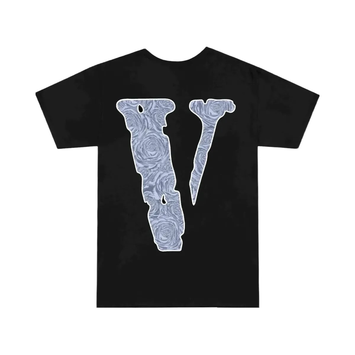 Vlone Pop Smoke X Vlone The Woo T Shirt Black - HypeFly India View 2