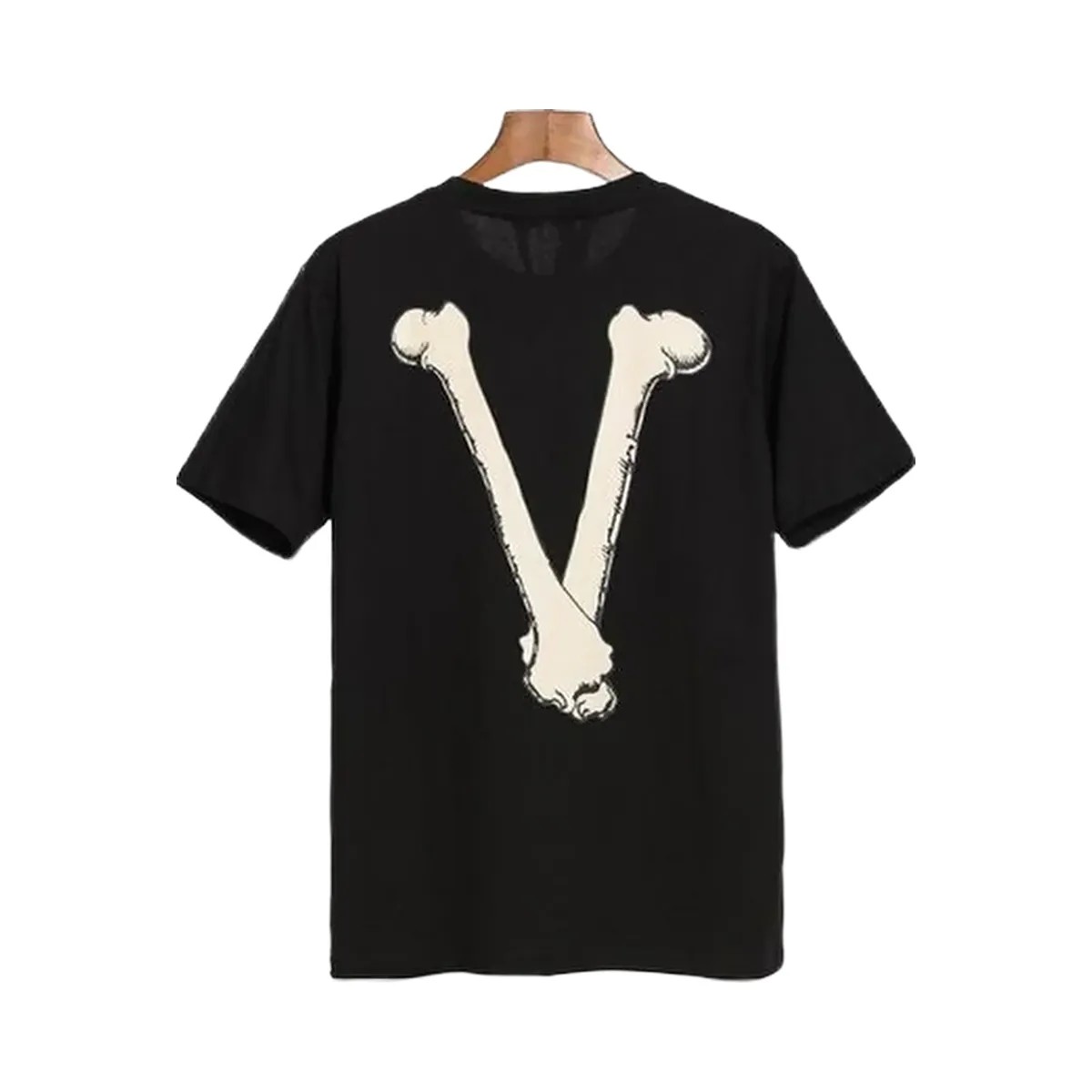 Vlone Terror Bone Printed T Shirt - HypeFly India View 1