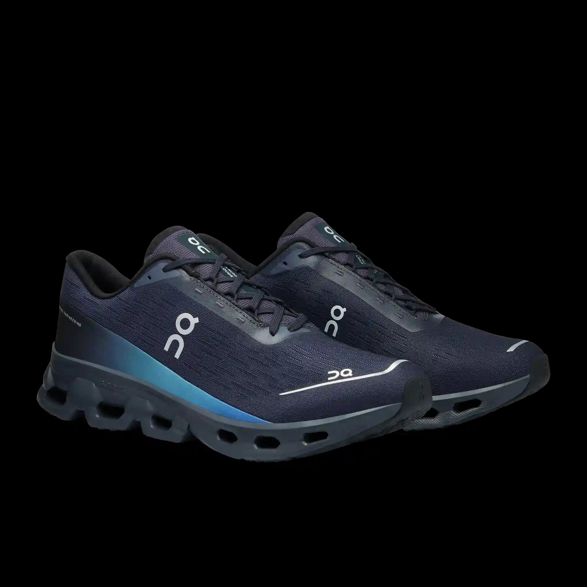 Cloudspark Black Blueberry On Running - HypeFly India View 3
