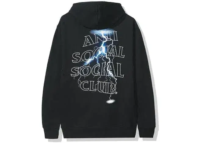 Fake anti social club hoodie clearance
